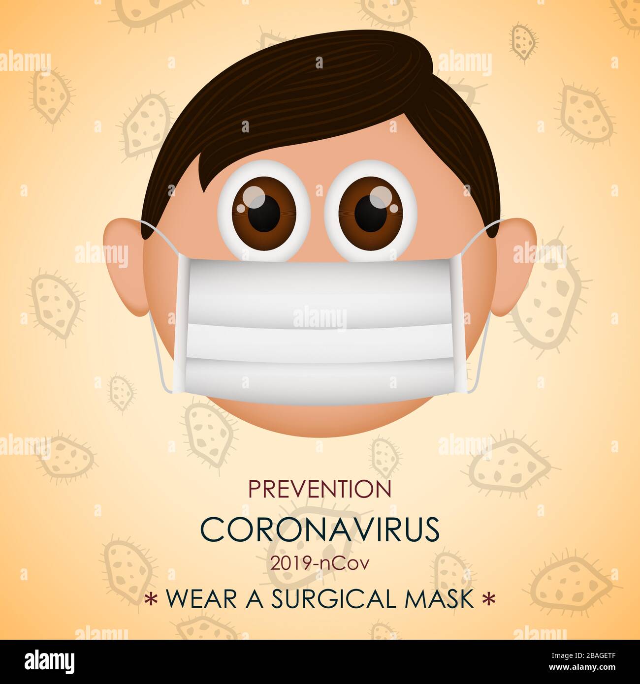 Coronavirus prevention poster Stock Vector Image & Art - Alamy