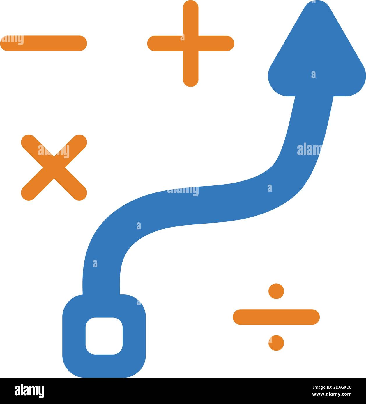 Well organized and fully editable Vector Business Planning icon, strategy, tactics, account of money for vector stock and many other purposes. Stock Vector