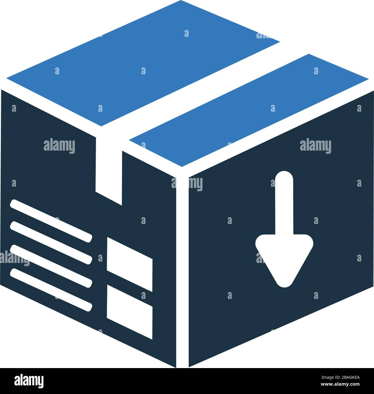 Beautiful design and fully editable Parcel icon, box, package design ...