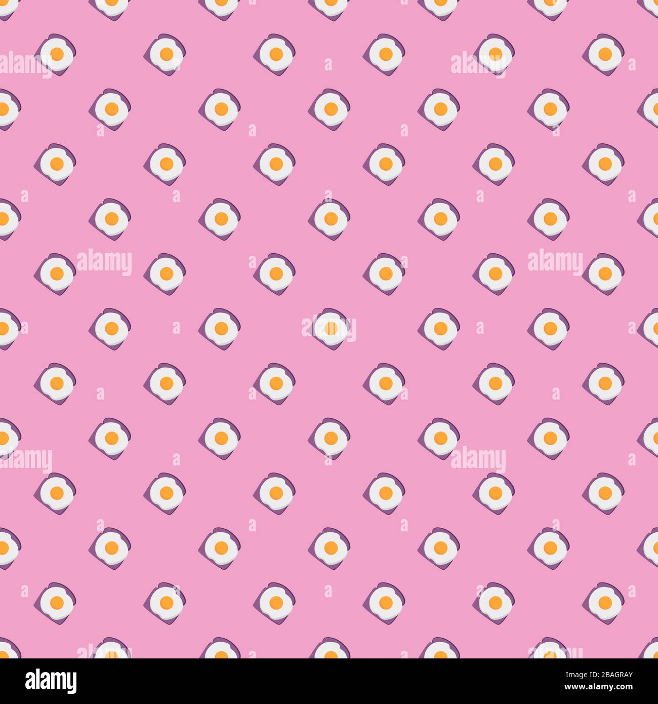 Egg pattern, illustration, vector on white background Stock Vector ...
