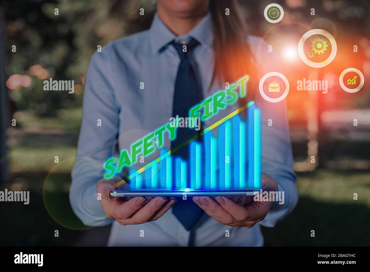 Safety first meaning warning prevention hires stock photography and