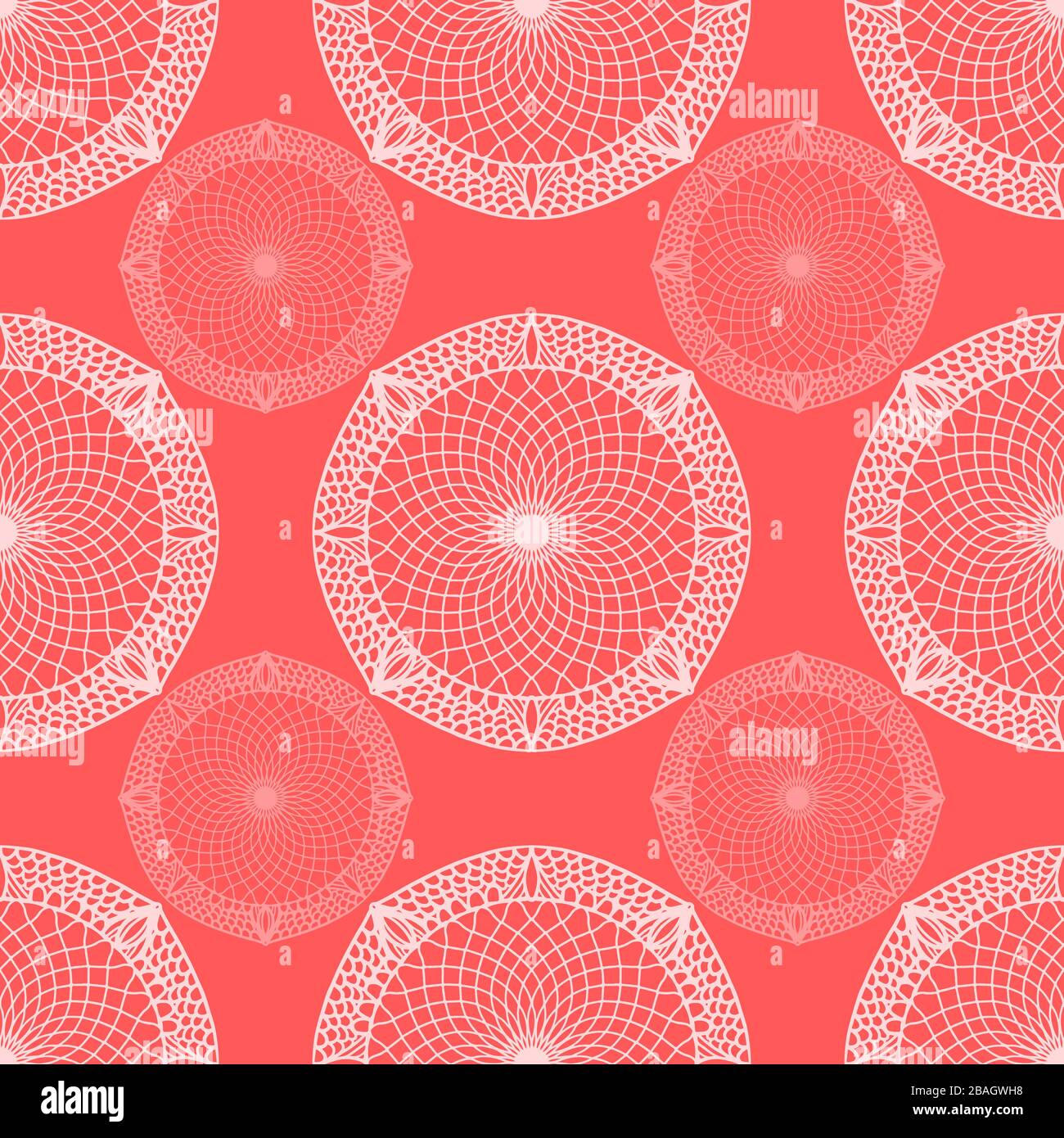 Vector rose mandala hi-res stock photography and images - Alamy