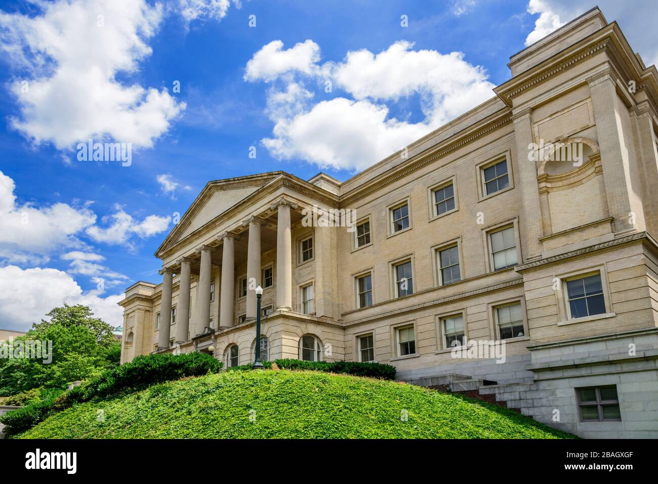 Oliver Hill building at Richmond Virginia the capitol capital city of ...