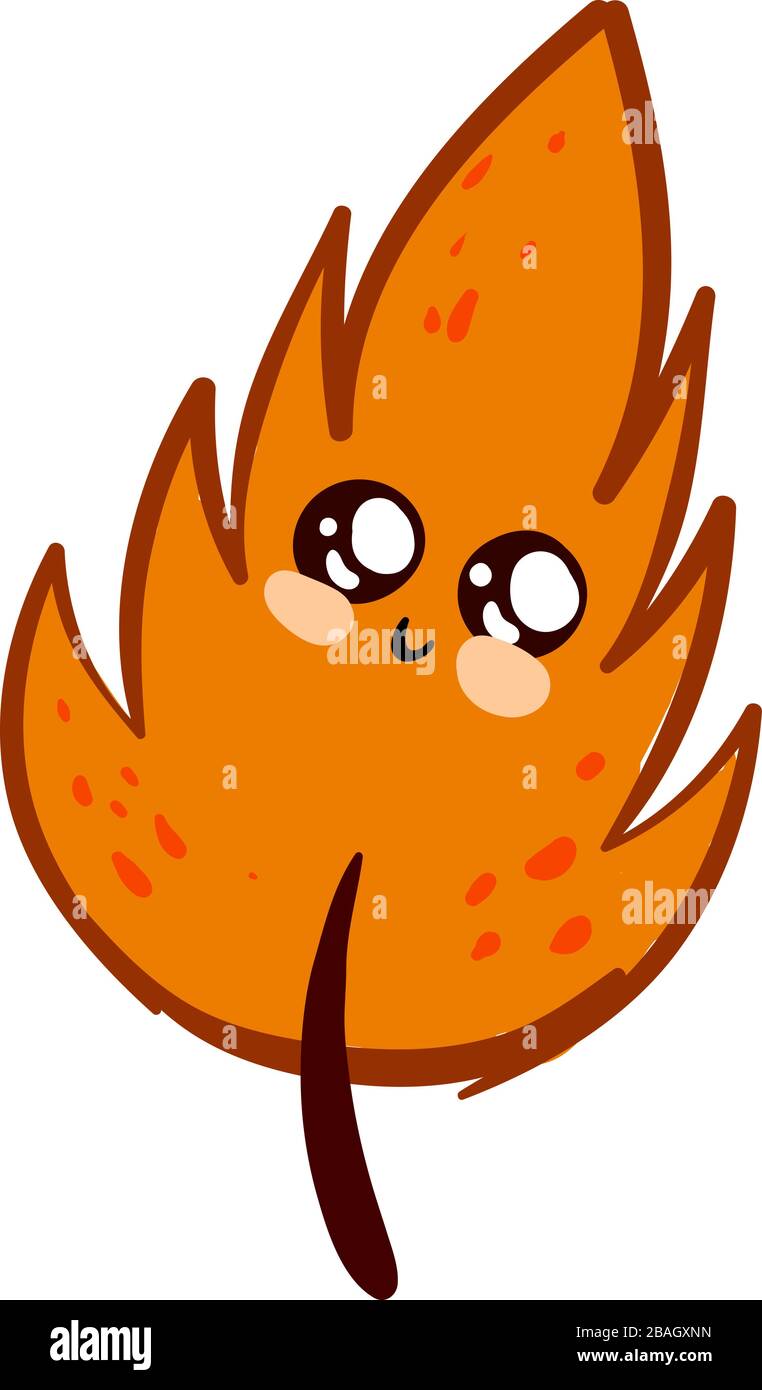 Orange and leaf Stock Vector Images - Alamy