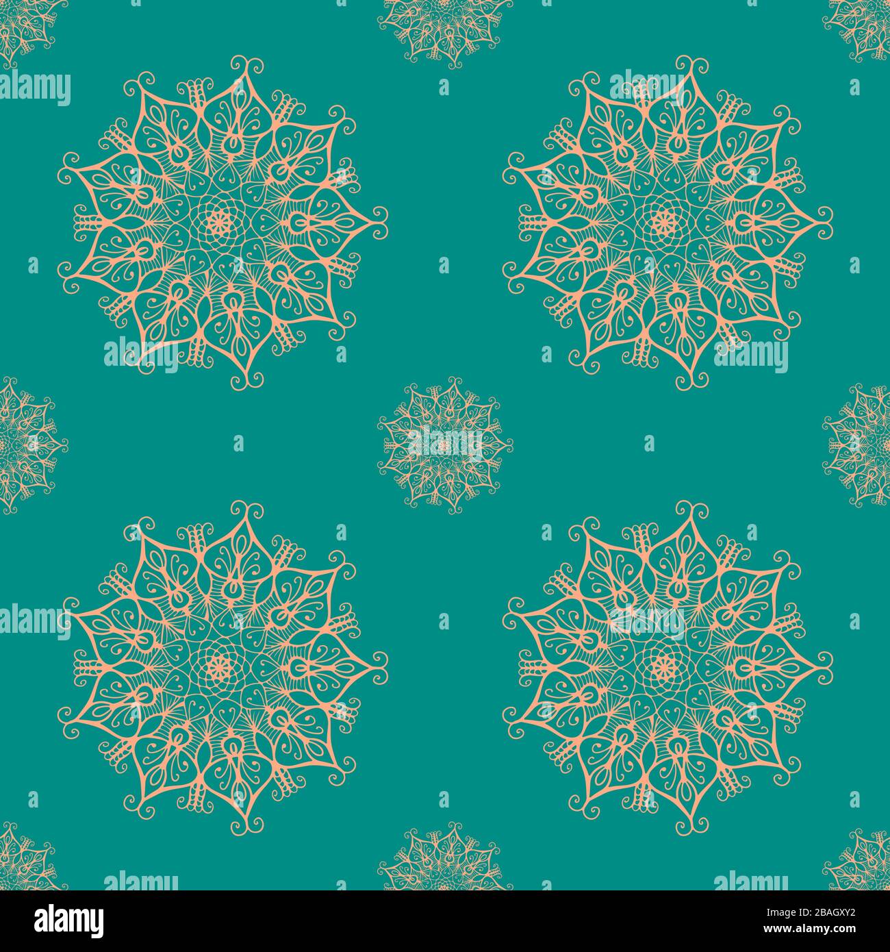 Mandala flower vector vectors hi-res stock photography and images - Alamy