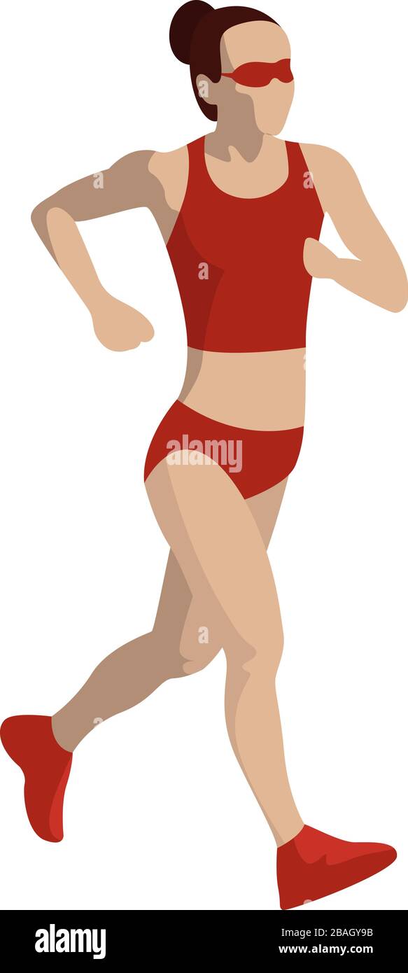 Race Walking, illustration, vector on white background Stock Vector Image \u0026  Art - Alamy, image size:583x1390