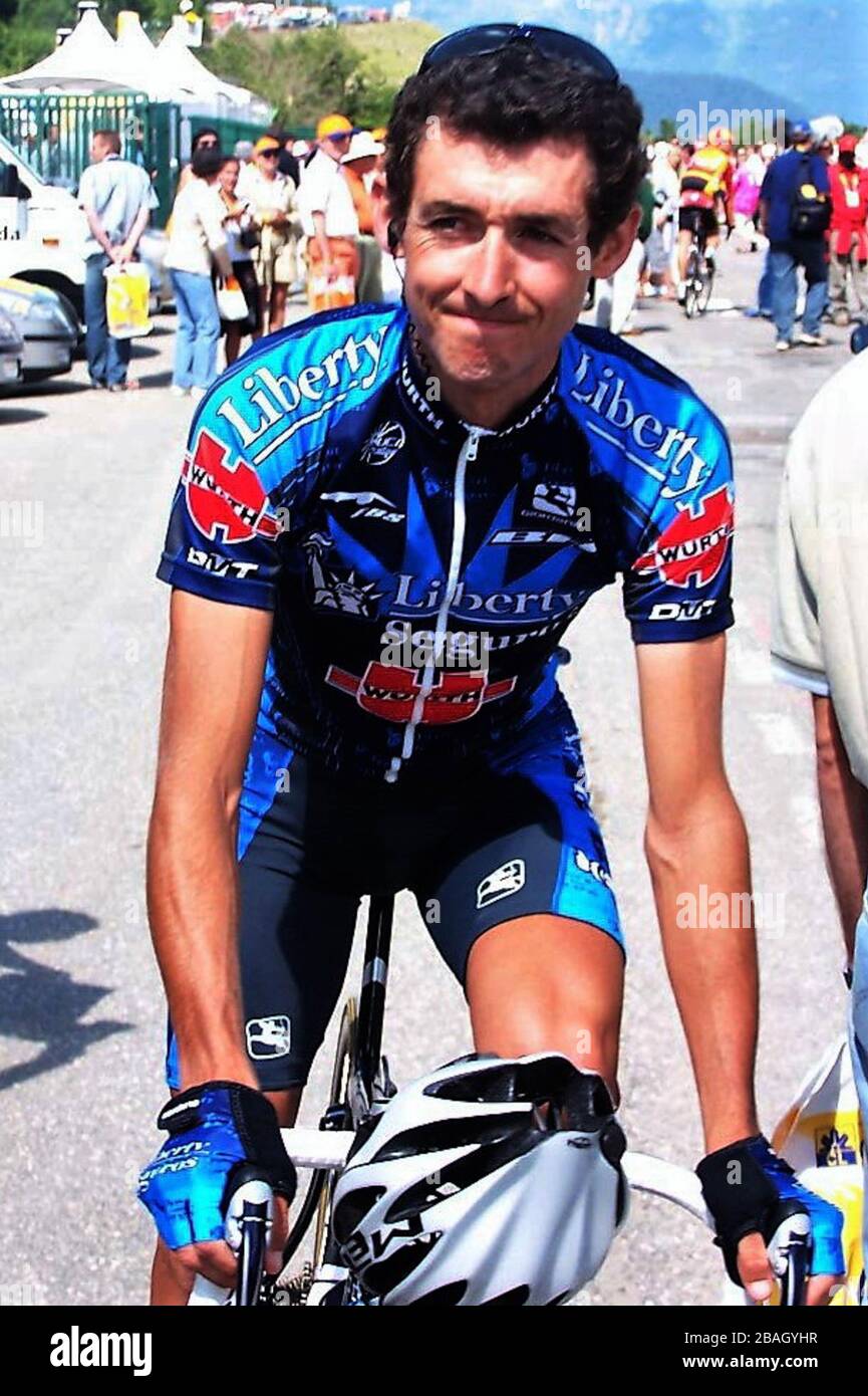 Roberto Heras of Liberty Seguros during the Tour de France 2005, Etape 11 cycling race,Courchevel - Briançon (192 Km) on JULY 11, 2005 in Courchevel  , France - Photo Laurent Lairys / DPPI Stock Photo