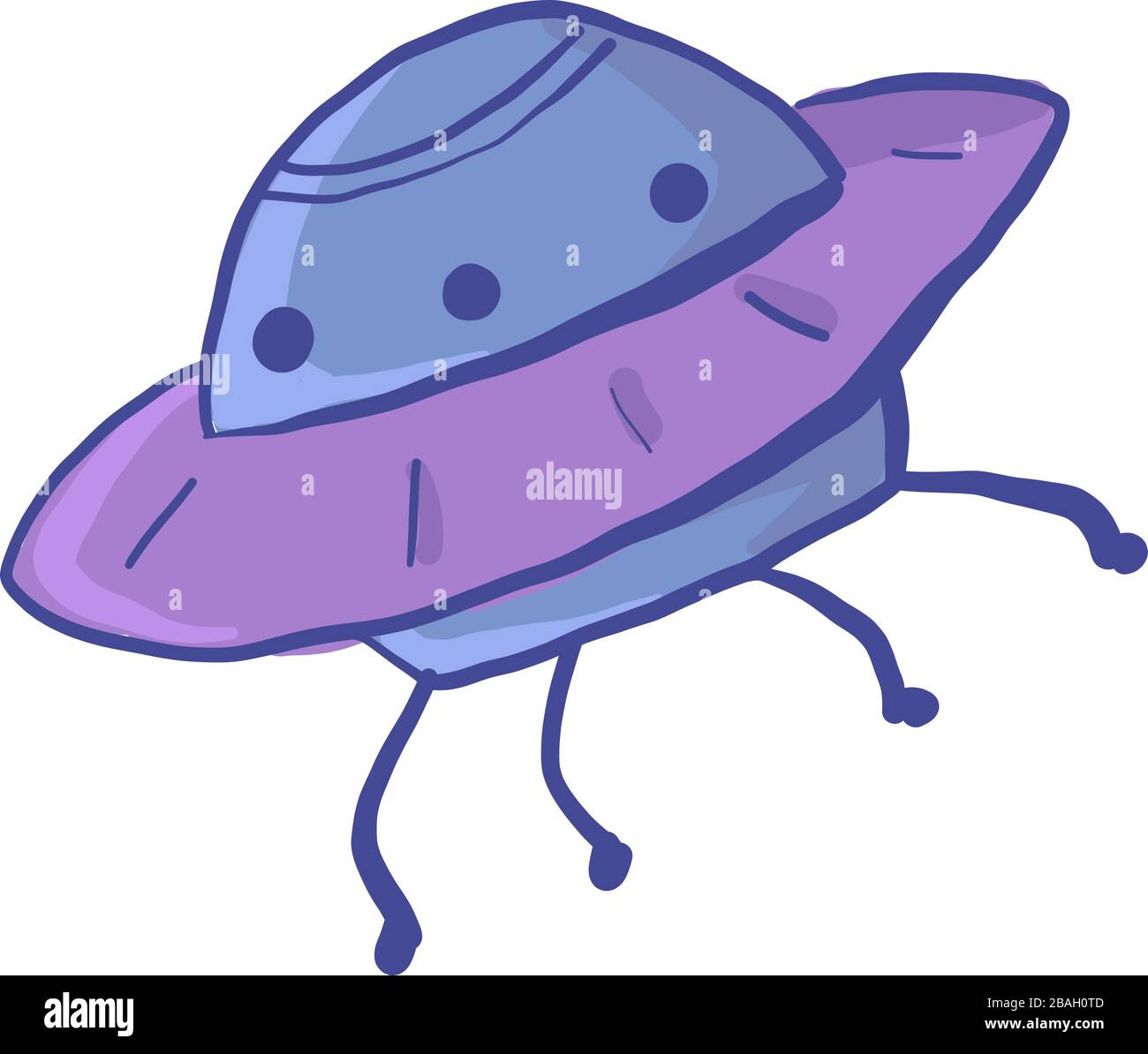 purple alien clip art