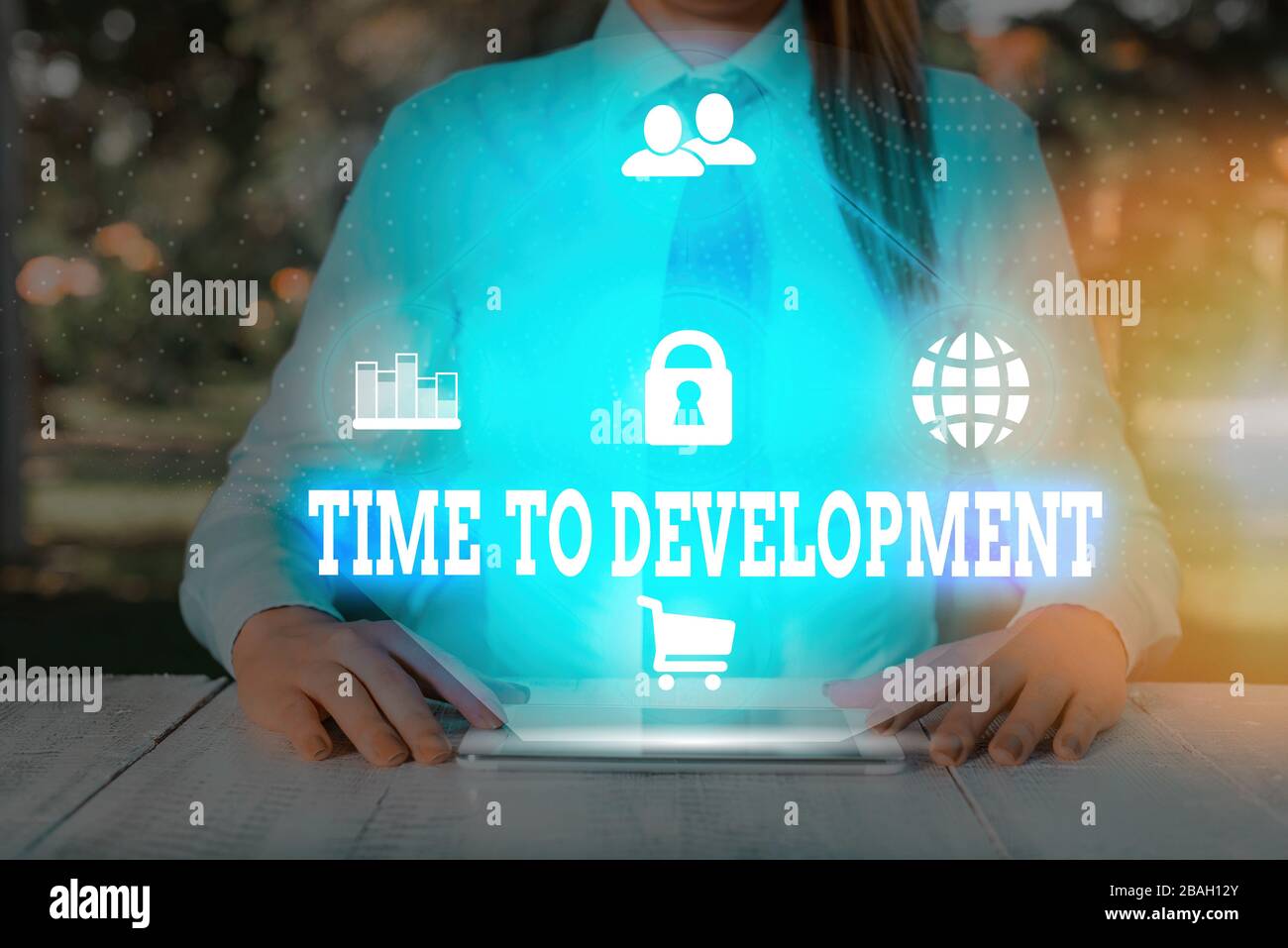 Handwriting text writing Time To Development. Conceptual photo a length ...