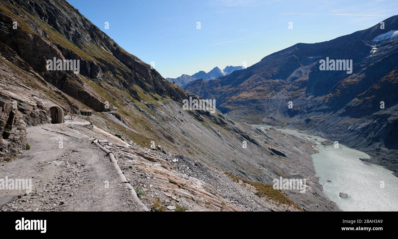 Kaiser Franz Josef hohe, Austria - 2 July 2018: Grossglockner, the highest  mountain in Austria along with the Pasterze glacier Stock Photo - Alamy