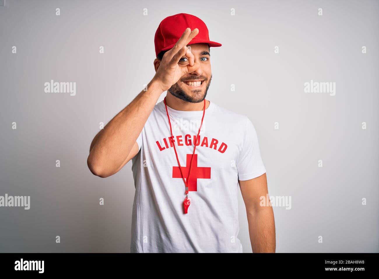 Lifeguard top shirt wit