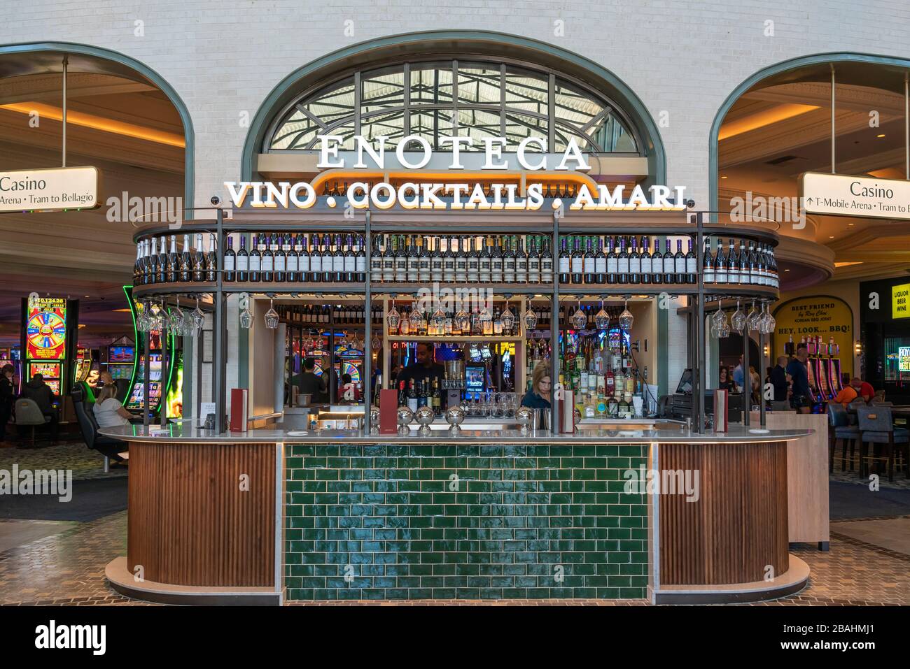 The Shops at Crystals along The Strip in Las Vegas, Nevada, USA Stock