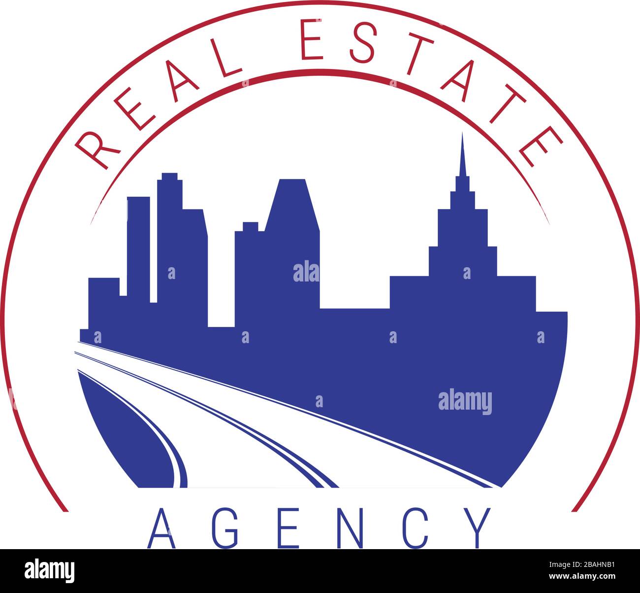 Us road home Stock Vector Images - Alamy