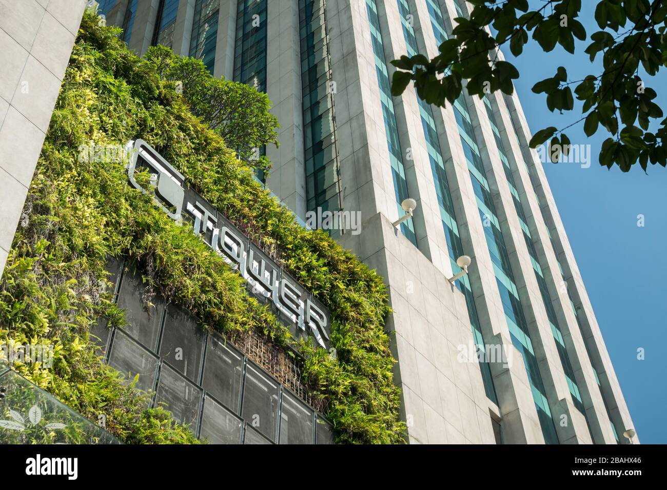 Kuala Lumpur,Malaysia - May 28,2019 : GTower Hotel Kuala Lumpur is Malaysia’s first fully certified green hotel. Stock Photo