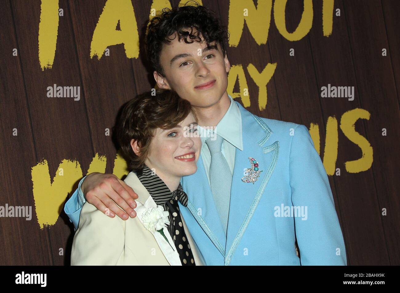Netflix S I Am Not Okay With This Premiere Held At The London West Hollywood In Los Angeles California Featuring Sophia Lillis Wyatt Oleff Where Los Angeles California United States When 26 Feb