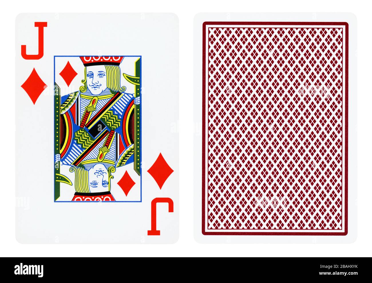 Three Playing Cards: King, Queen and Jack of Diamonds. Stock Photo - Image  of fortune, card: 140722516