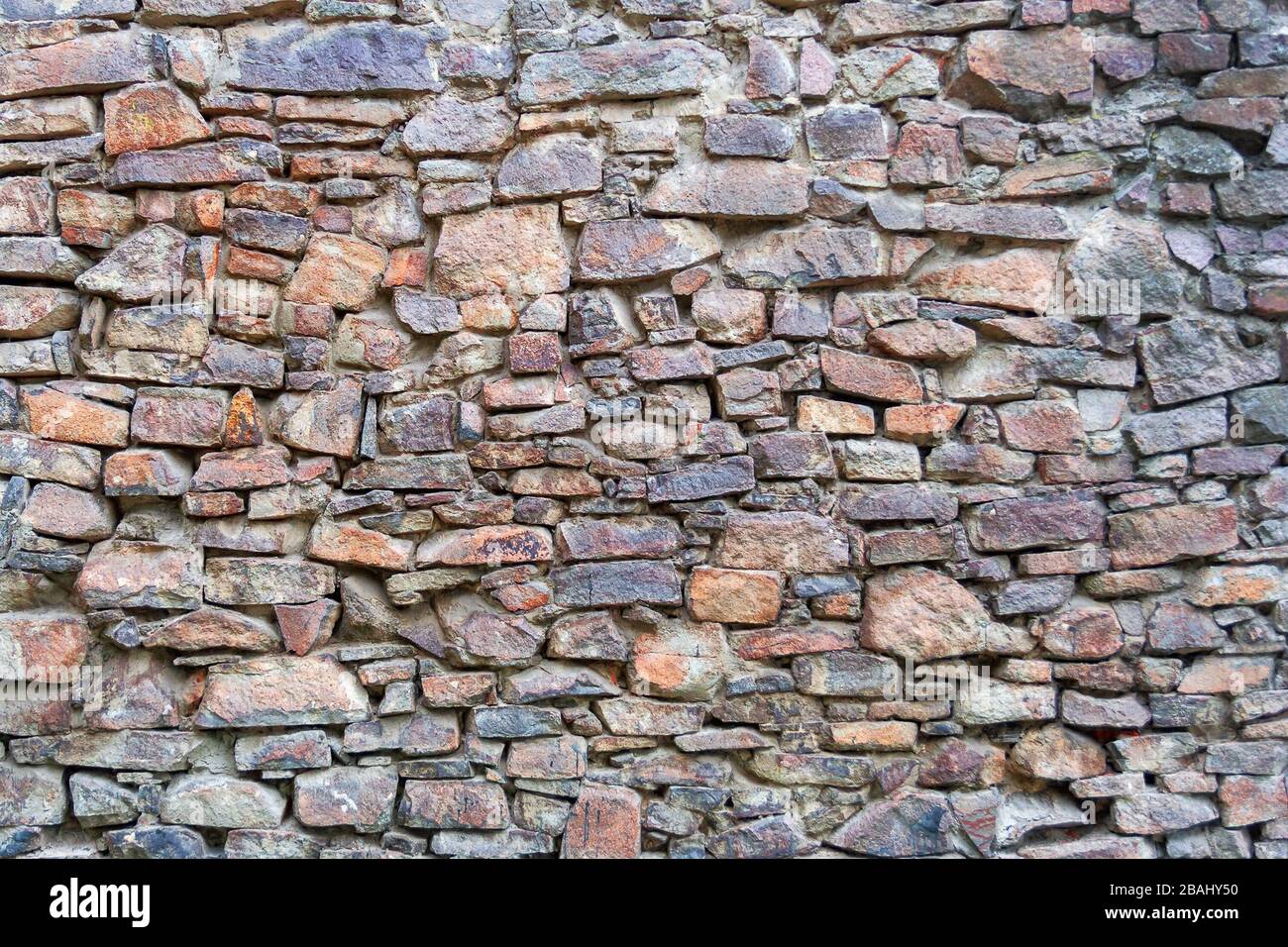 stone wall texture. example of ancient masonry Stock Photo - Alamy