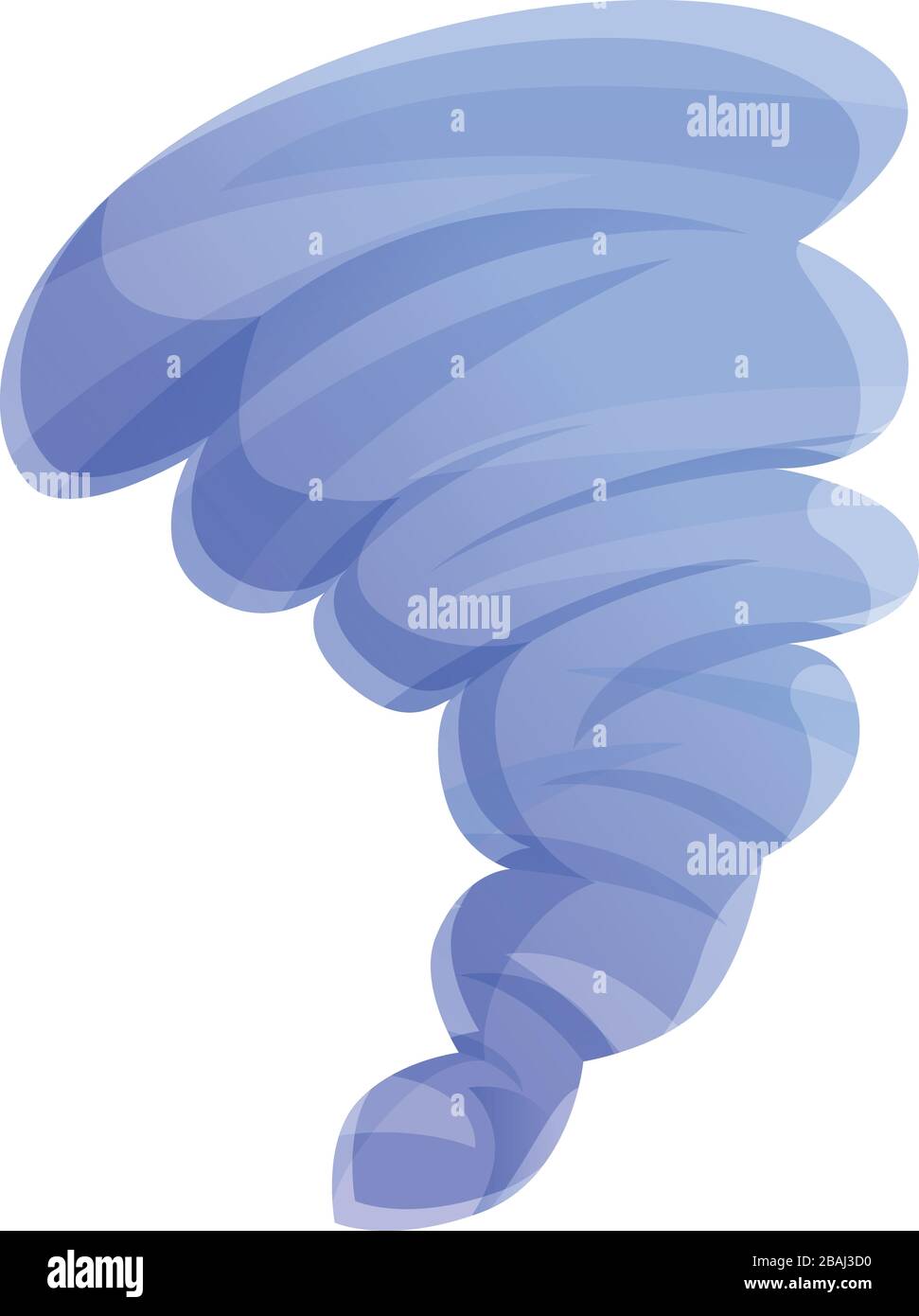 Climate tornado icon. Cartoon of climate tornado vector icon for web ...