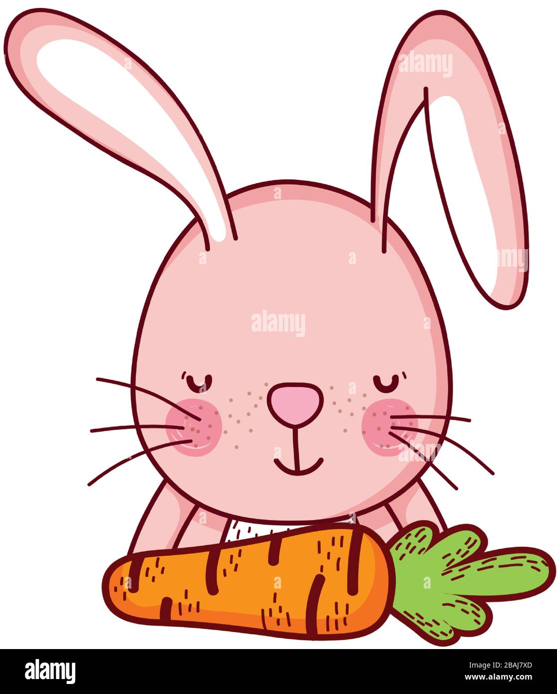 cute animals, rabbit with carrot food cartoon isolated icon design vector illustration Stock Vector Image & Art - Alamy cute animals, rabbit with carrot food cartoon isolated icon design vector illustration Stock Vector Image & Art - Alamy