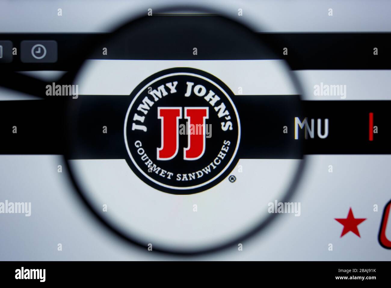 Los Angeles, California, USA - 17 Jule 2019: Illustrative Editorial of