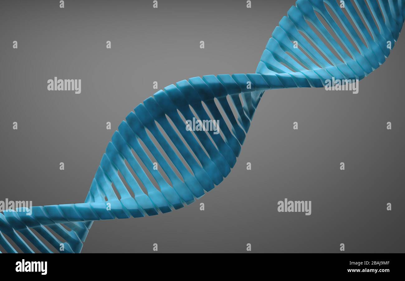 Digital 3d model of DNA structure,3d Rendering for background Stock ...