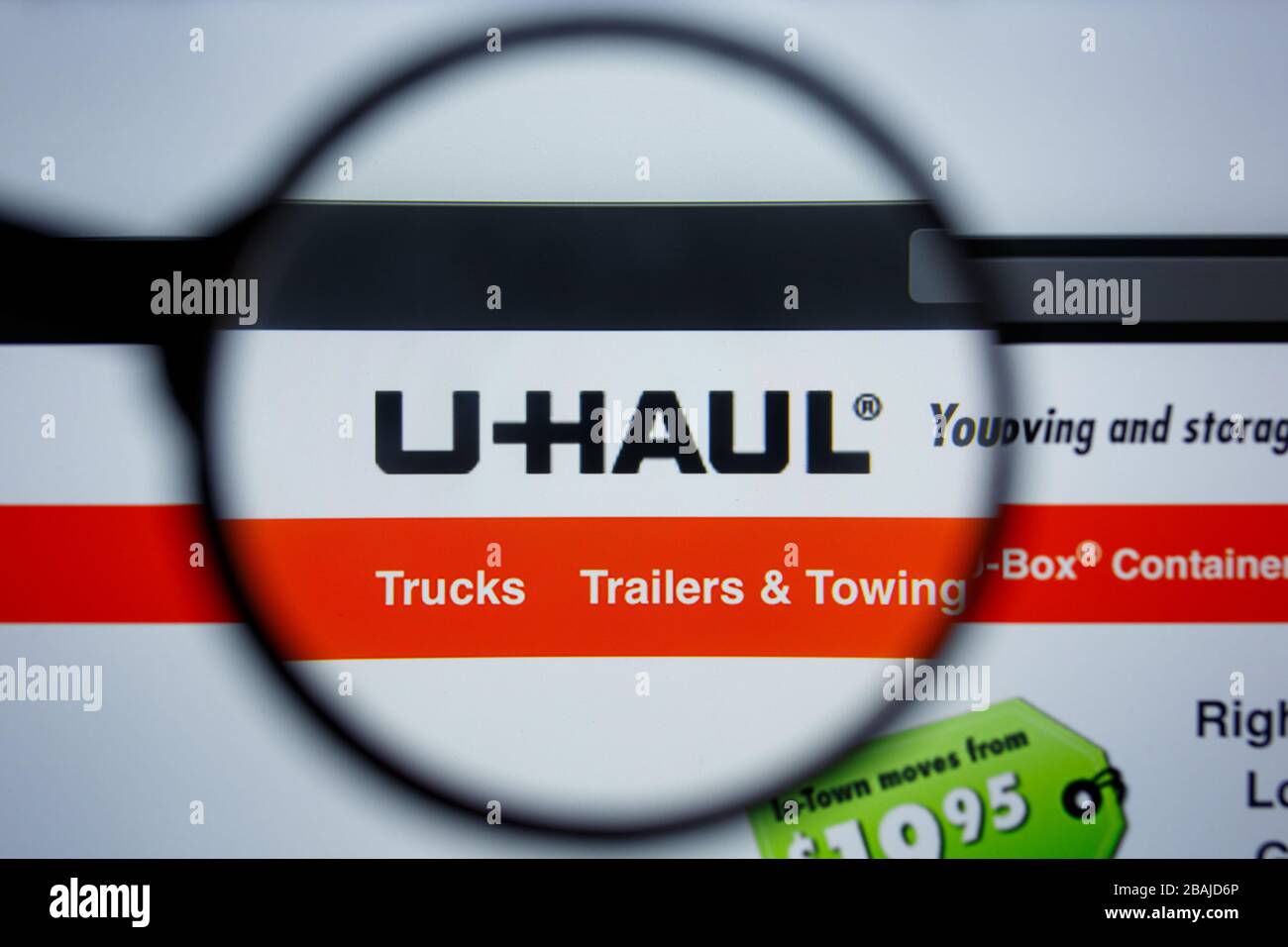 Los Angeles, California, USA 17 Jule 2019 Illustrative Editorial of