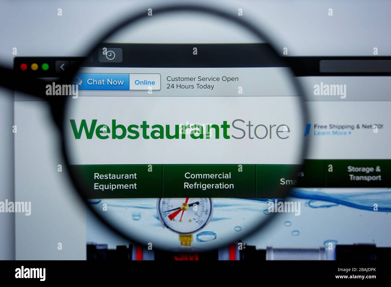 Los Angeles, California, USA 17 Jule 2019 Illustrative Editorial of