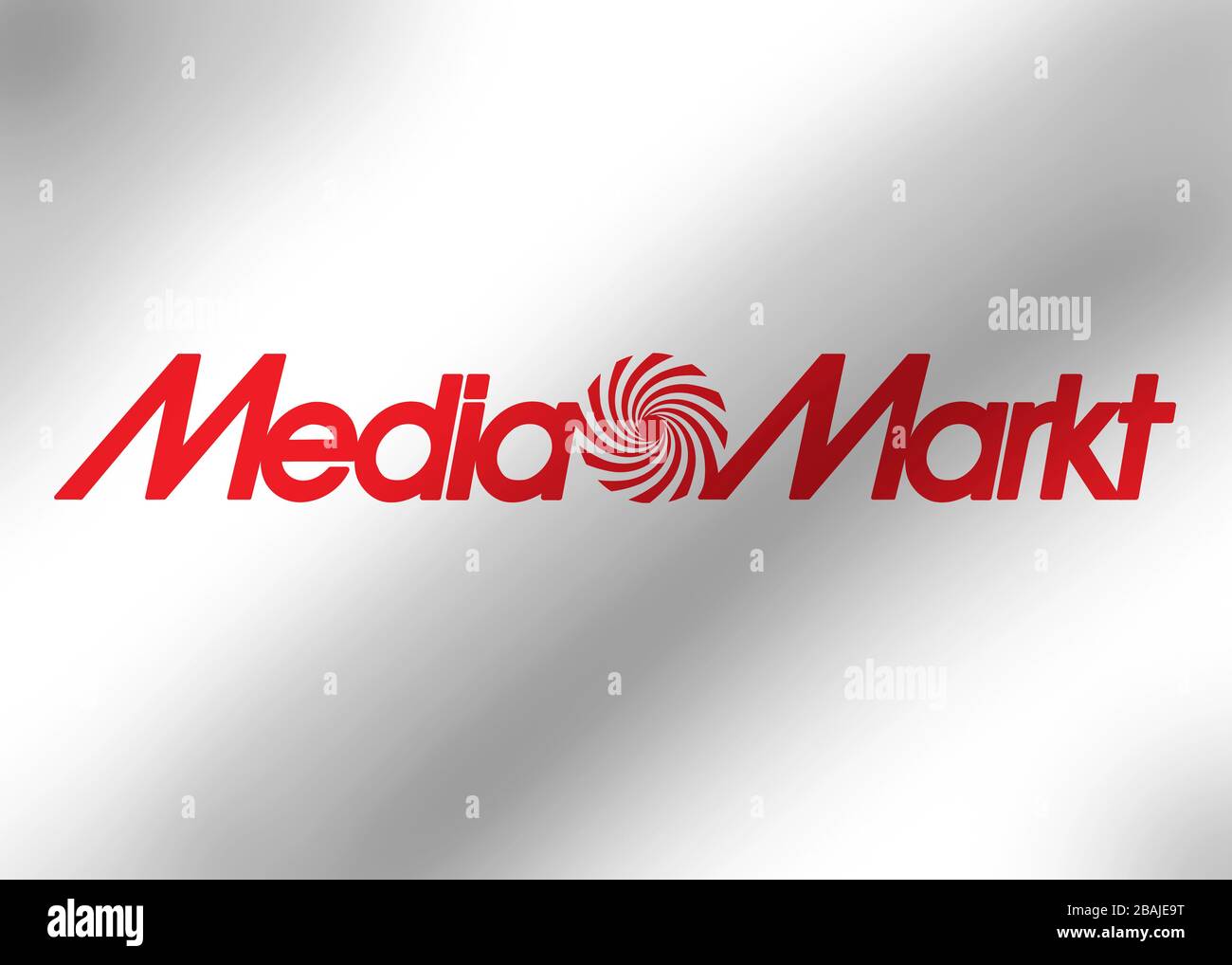 Logotipo Do Media Markt Na Loja Do Media Markt Foto de Stock