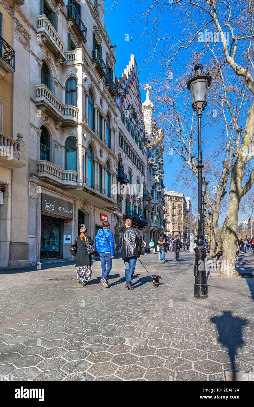 Gracia district barcelona shopping hi-res stock photography and images -  Alamy