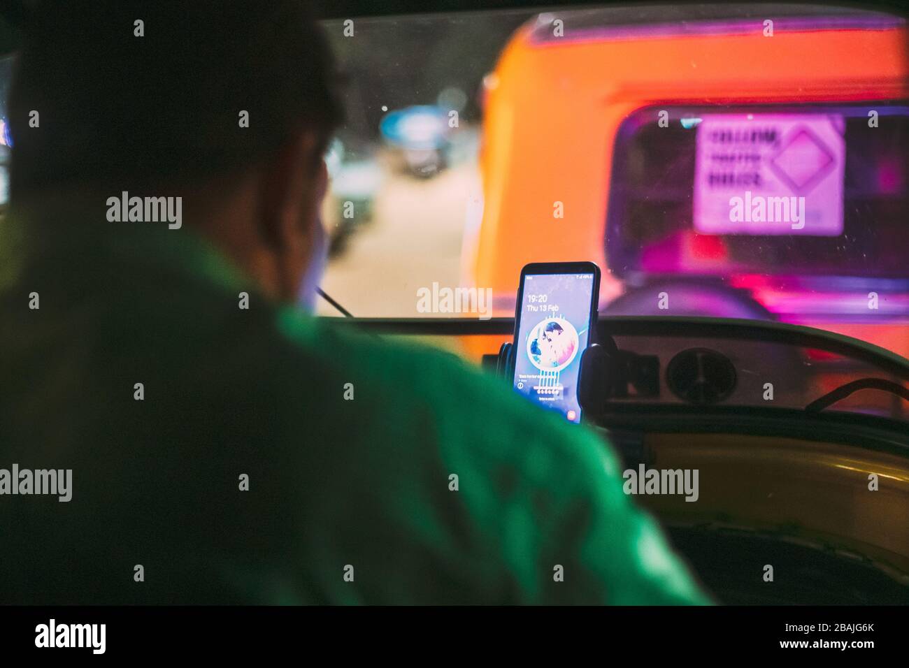 Goa taxi auto rickshaw hi-res stock photography and images - Alamy