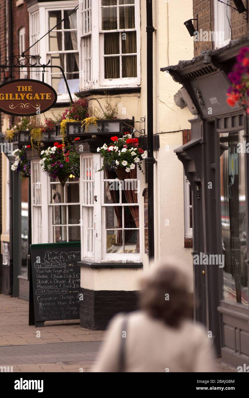 The Gillygate pub, York Stock Photo Alamy