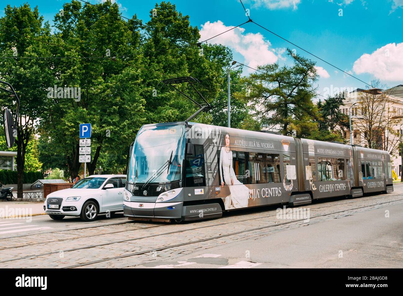Riga public transport hi-res stock photography and images - Alamy