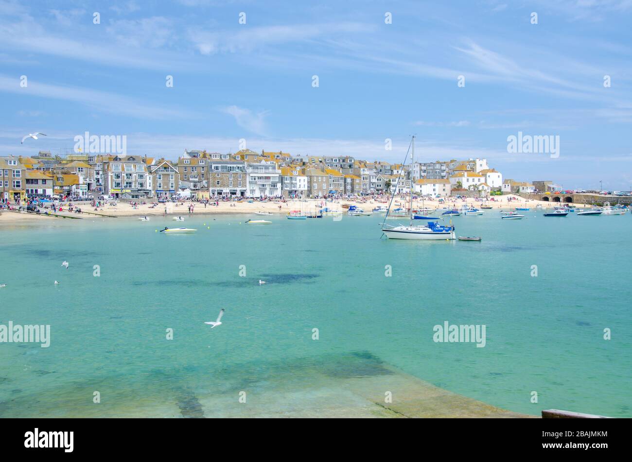 St Ives in Cornwall, England, UK Stock Photo Alamy