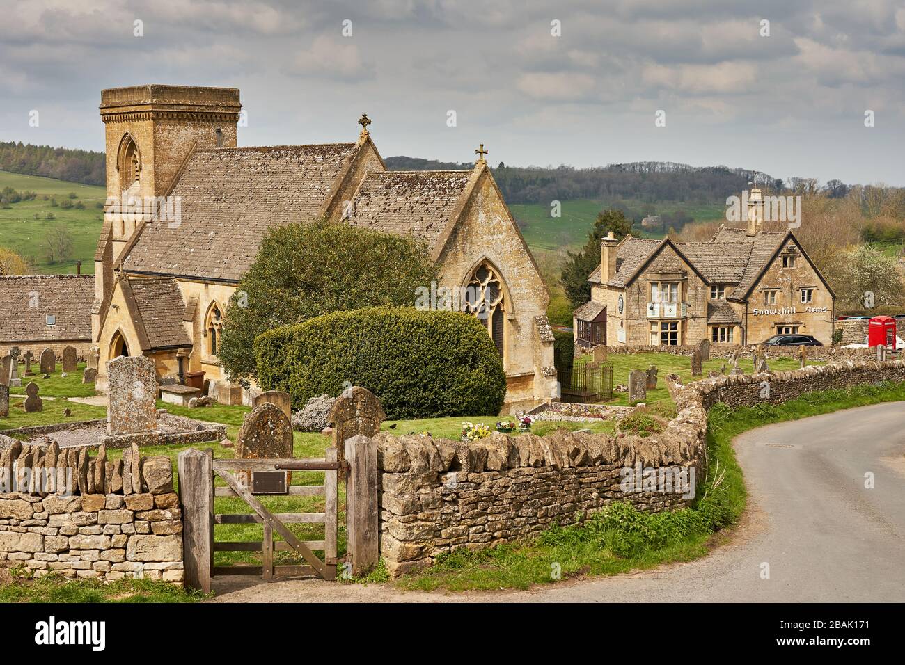 Snowshill Gloucestershire Cotswolds England Stock Photo