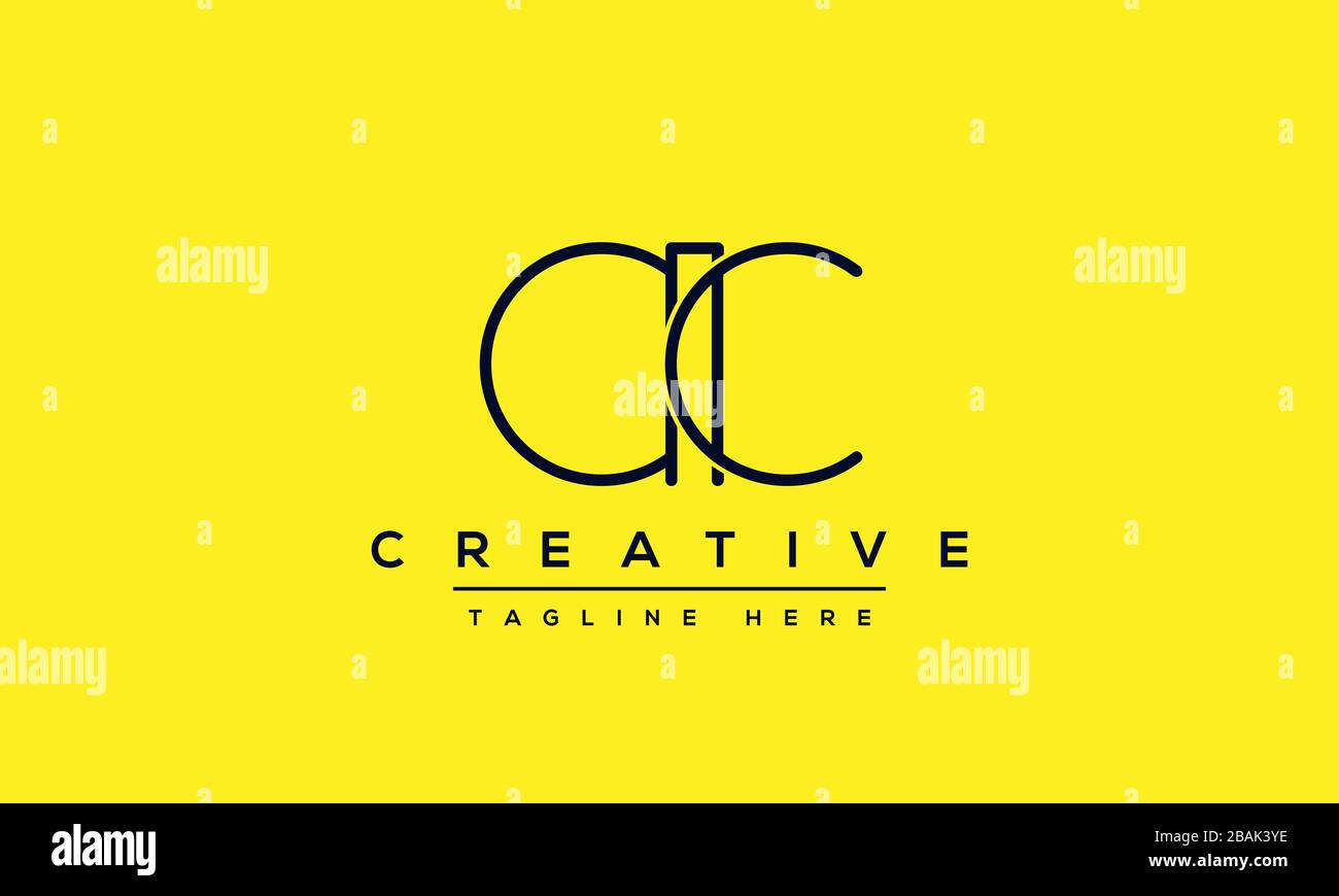 Modern letters AC, A&C Logo Design Template Vector. Stock Vector