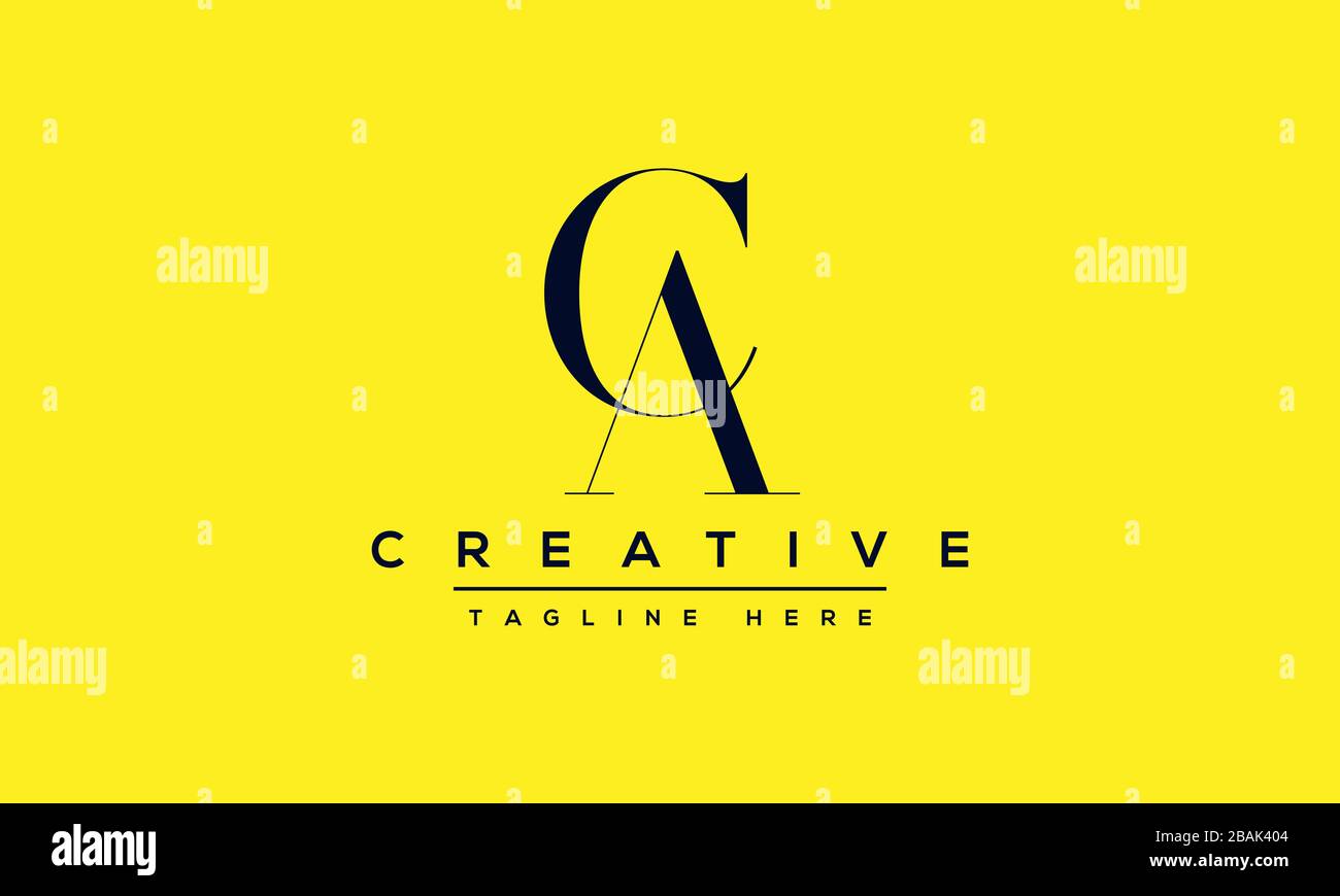 Modern letters AC, A&C Logo Design Template Vector Stock Vector Image ...