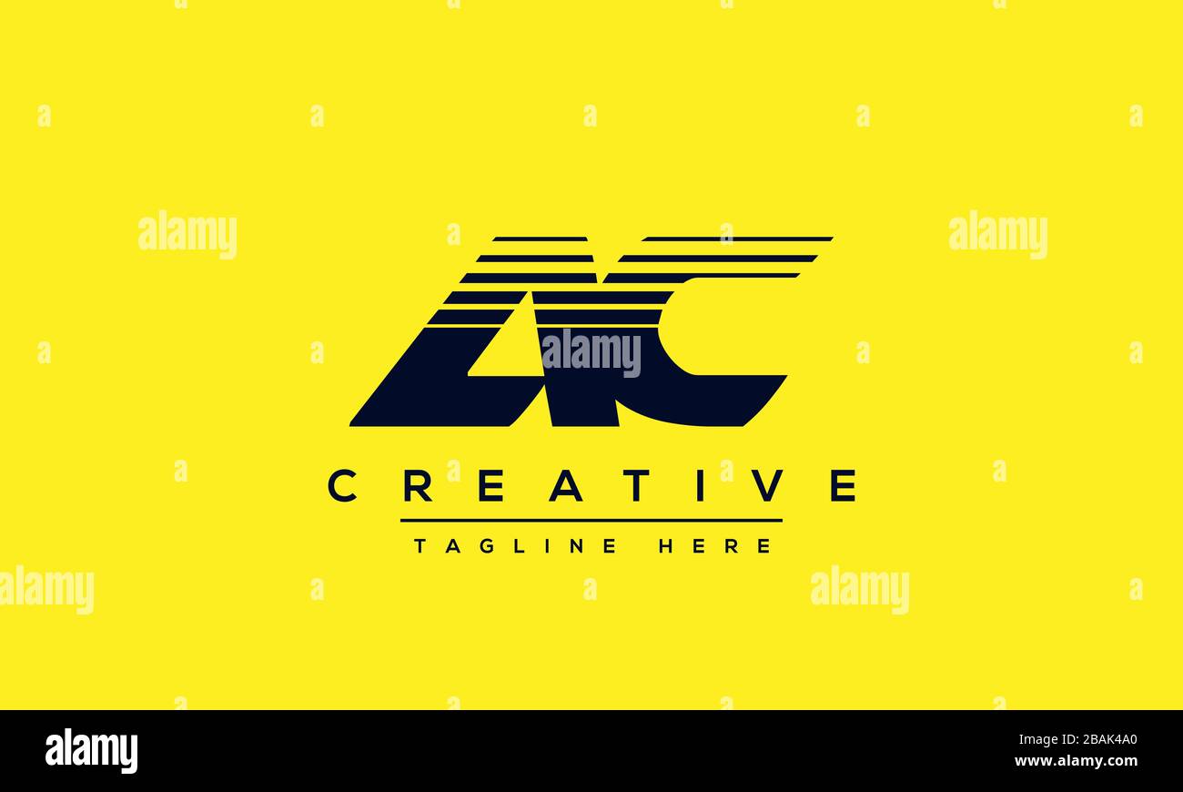 Modern letters AC, A&C Logo Design Template Vector. Stock Vector
