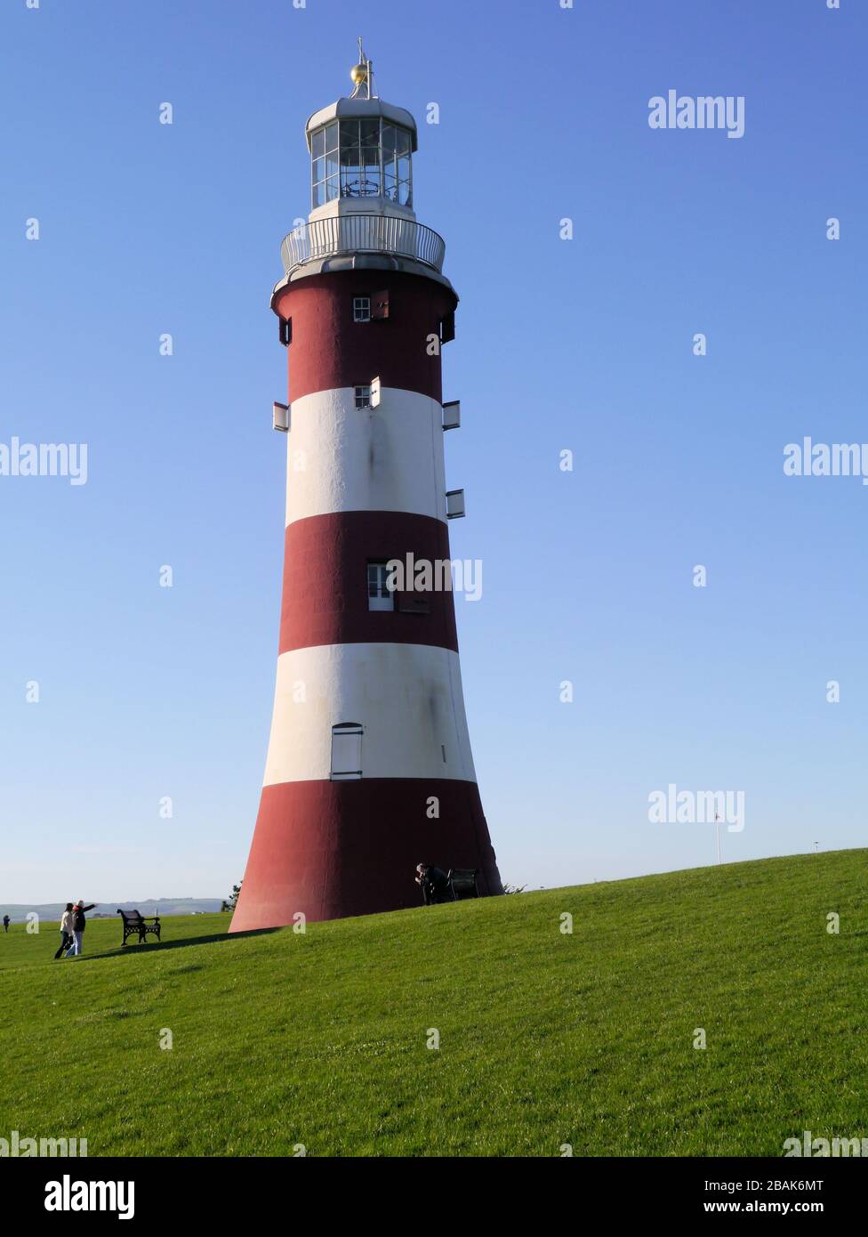 Smeaton's Tower, Plymouth, United Kingdom Stock Photo