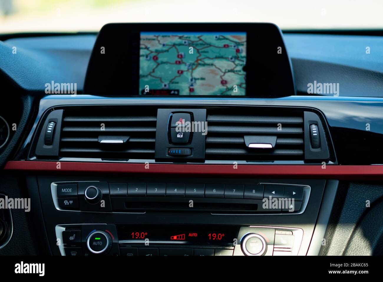 OEM navigation display unit inside dashboard,professional big display ...