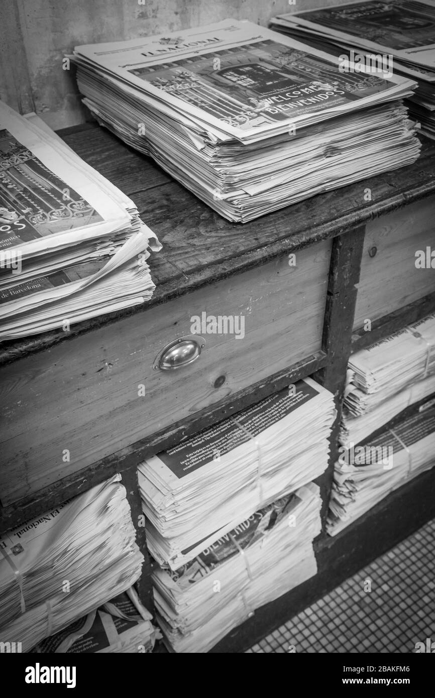 Old ripped newspapers Black and White Stock Photos & Images Alamy