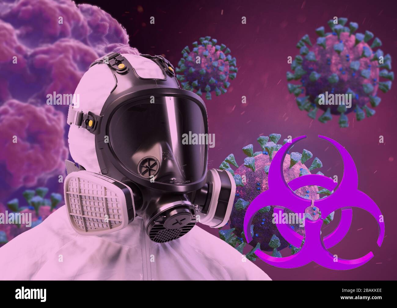Hazmat suits blue hi-res stock photography and images - Alamy