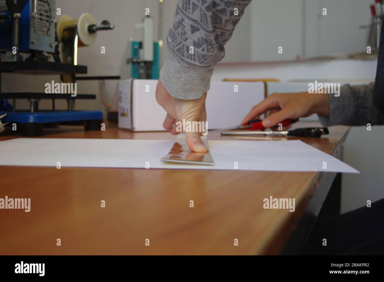 The many uses of golden premium glossy foil. Printed with professional