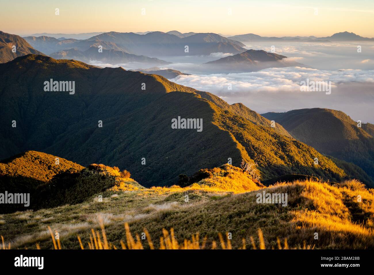 Scenic View Of The Sea Of Clouds At The Summit Of Mount Pulag National Park Benguet 6732