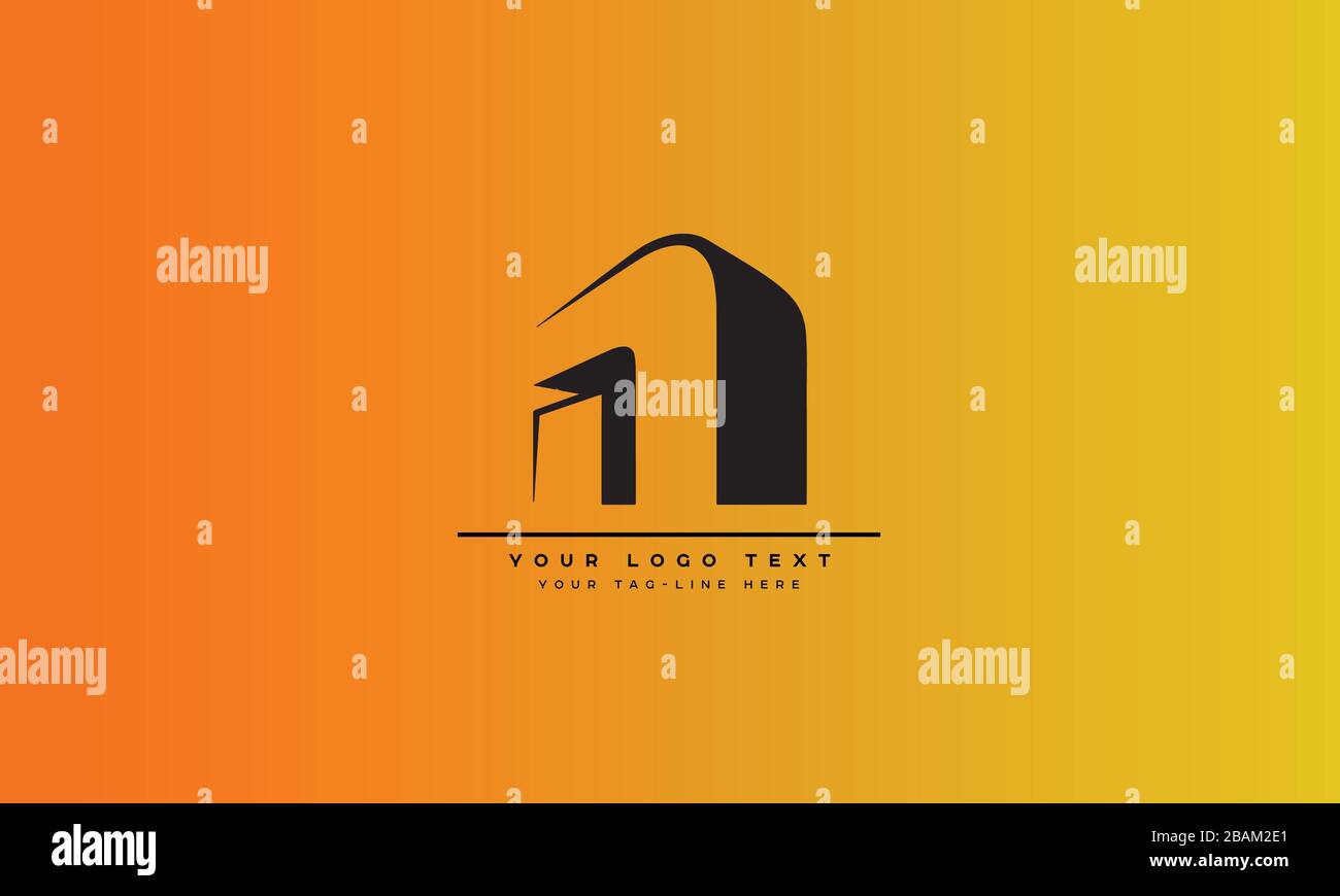 Abstract Letter N NN Logo Design Stock Vector Image Art Alamy