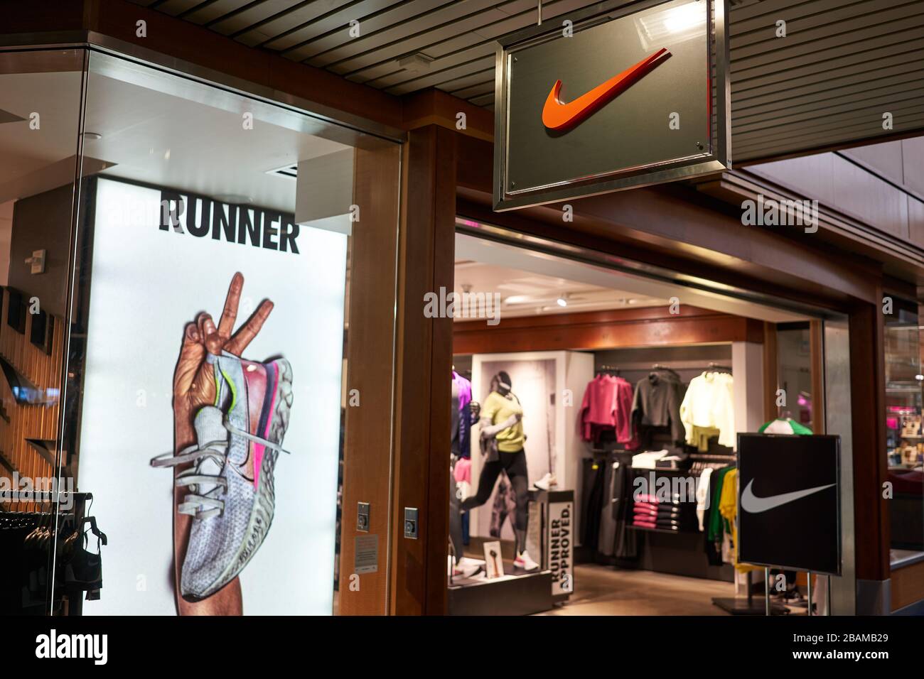 Nike Shop Window High Resolution Stock Photography and Images - Alamy