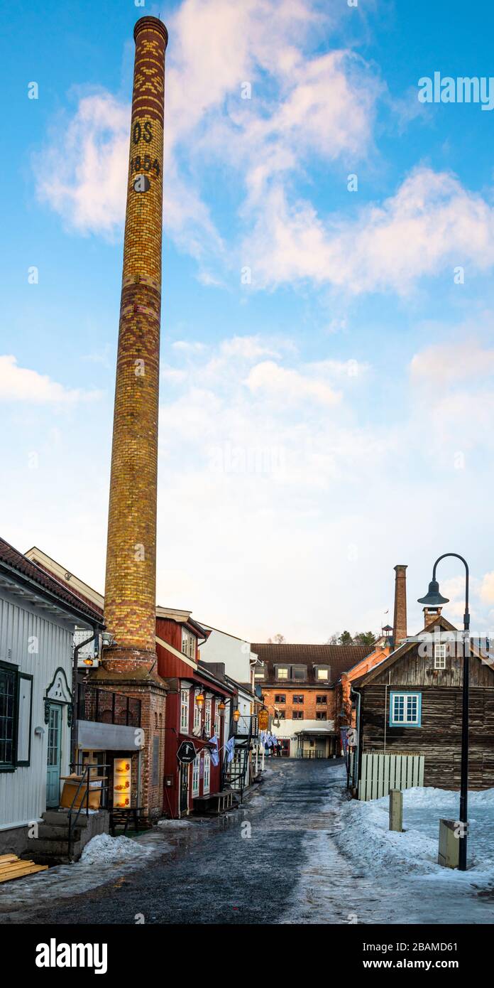 Historic Lillehammer Stock Photo