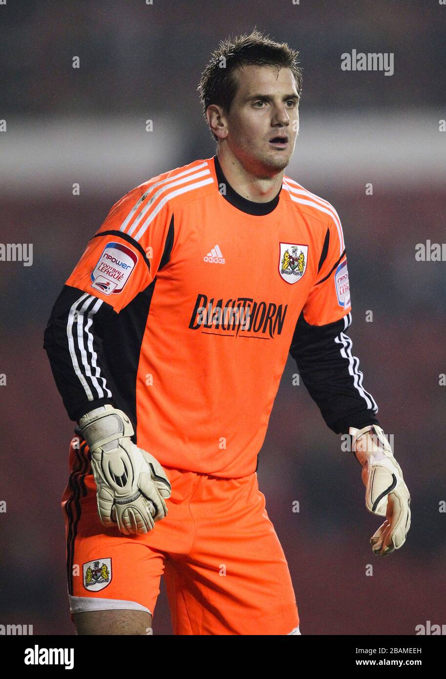 Tom Heaton, Bristol City goalkeeper Stock Photo Alamy
