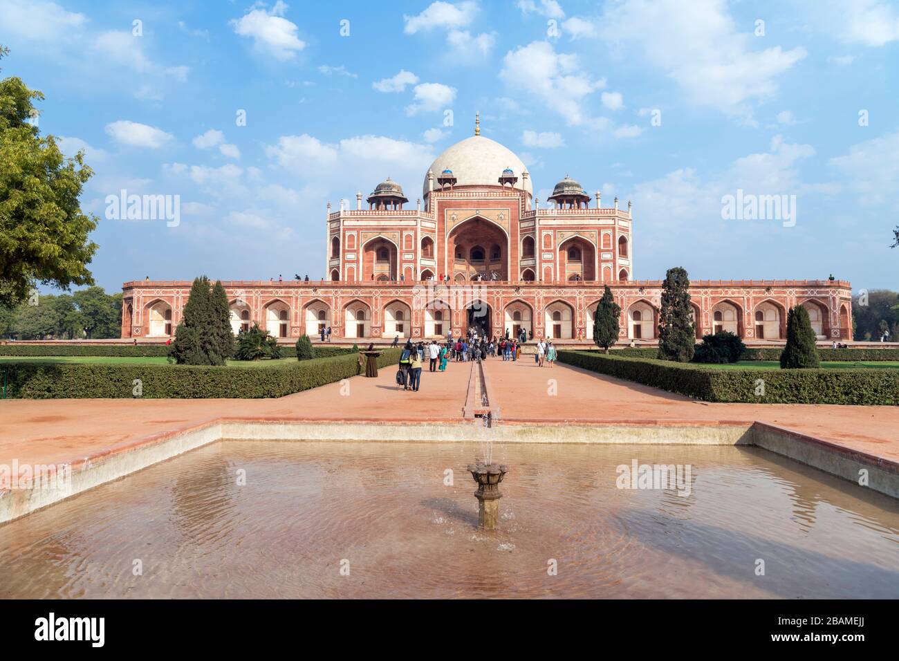 Humayun's Tomb, East Delhi, India Stock Photo