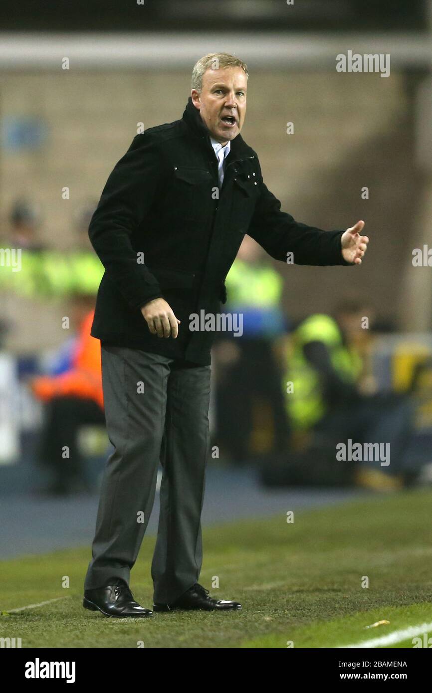 Millwall manager Kenny Jackett Stock Photo