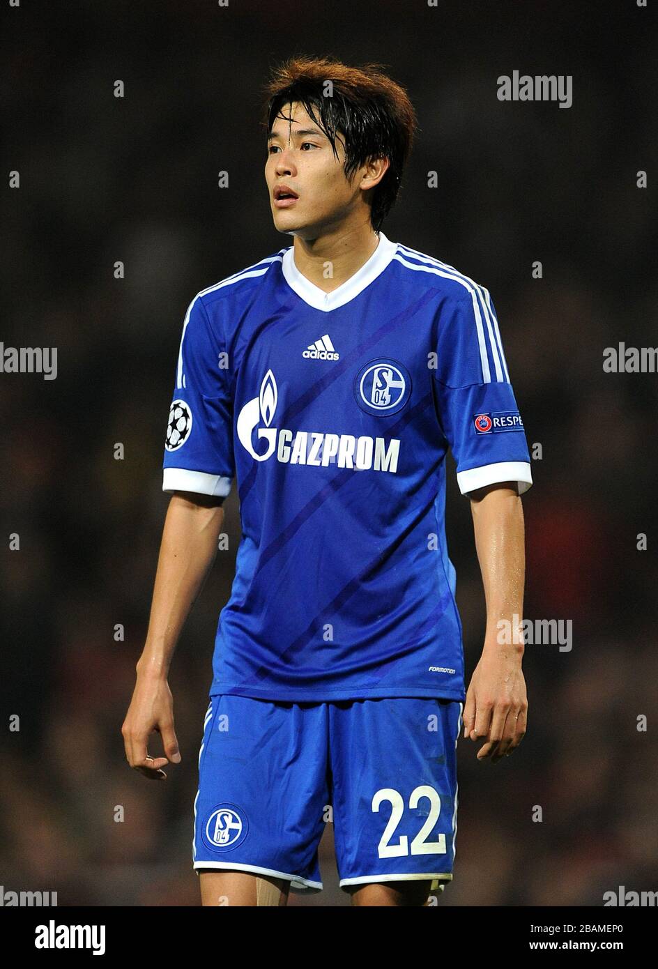 Atsuto Uchida, Schalke 04 Stock Photo - Alamy